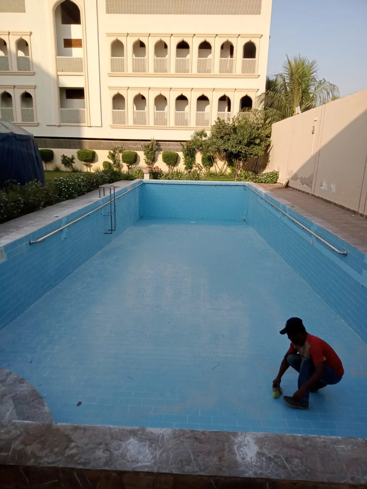 Pool Plumbing Restoration Near M-9 Motorway