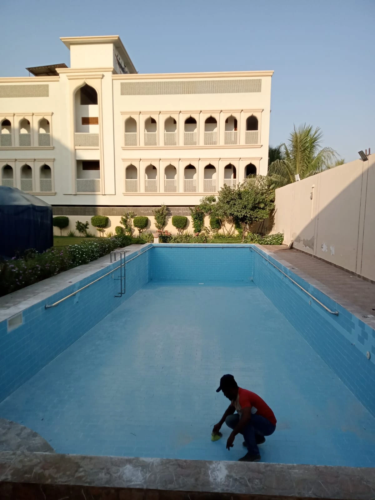 Pool Skimmer Plumbing Connection