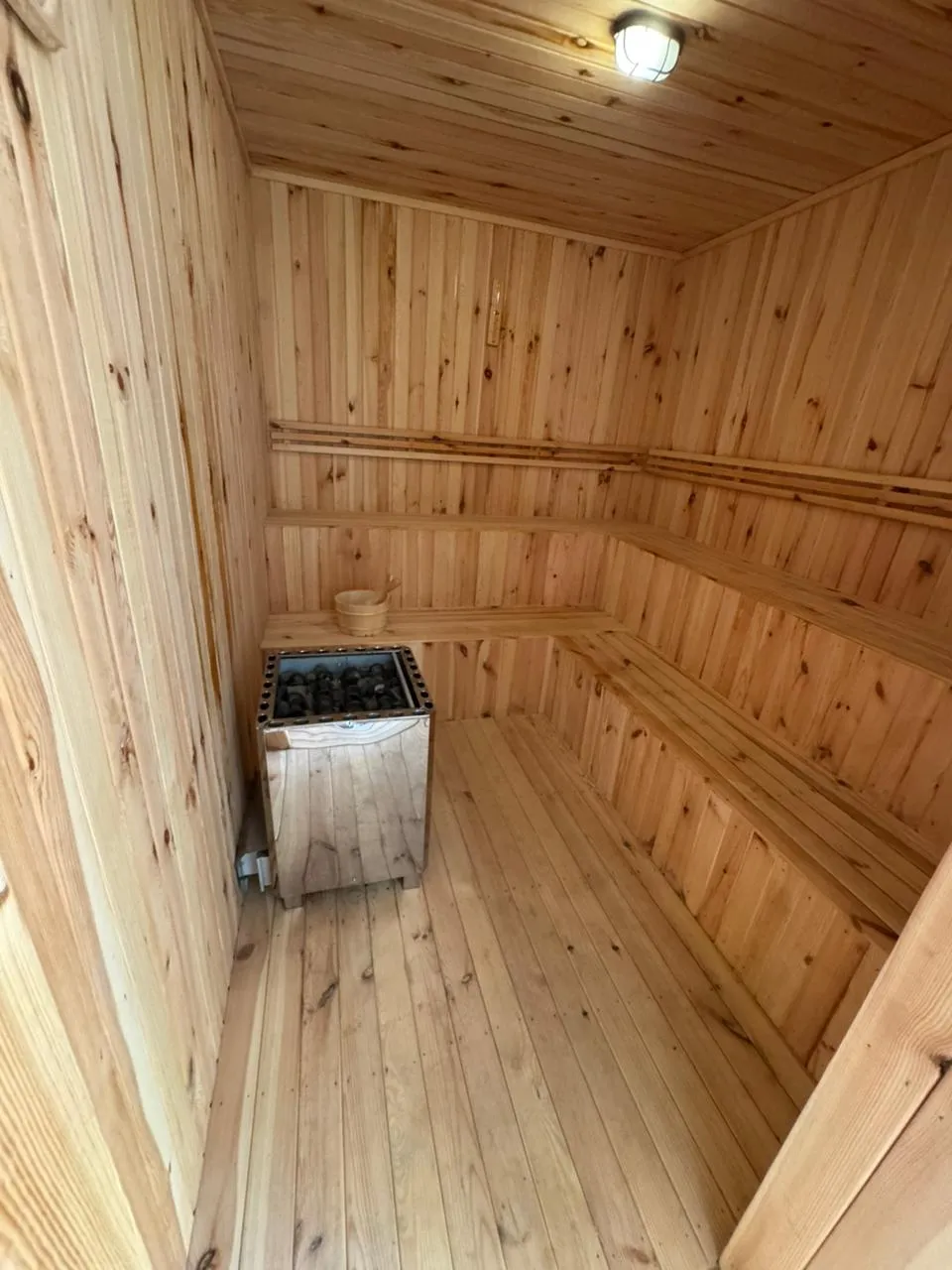 Sauna Room Site Preparation