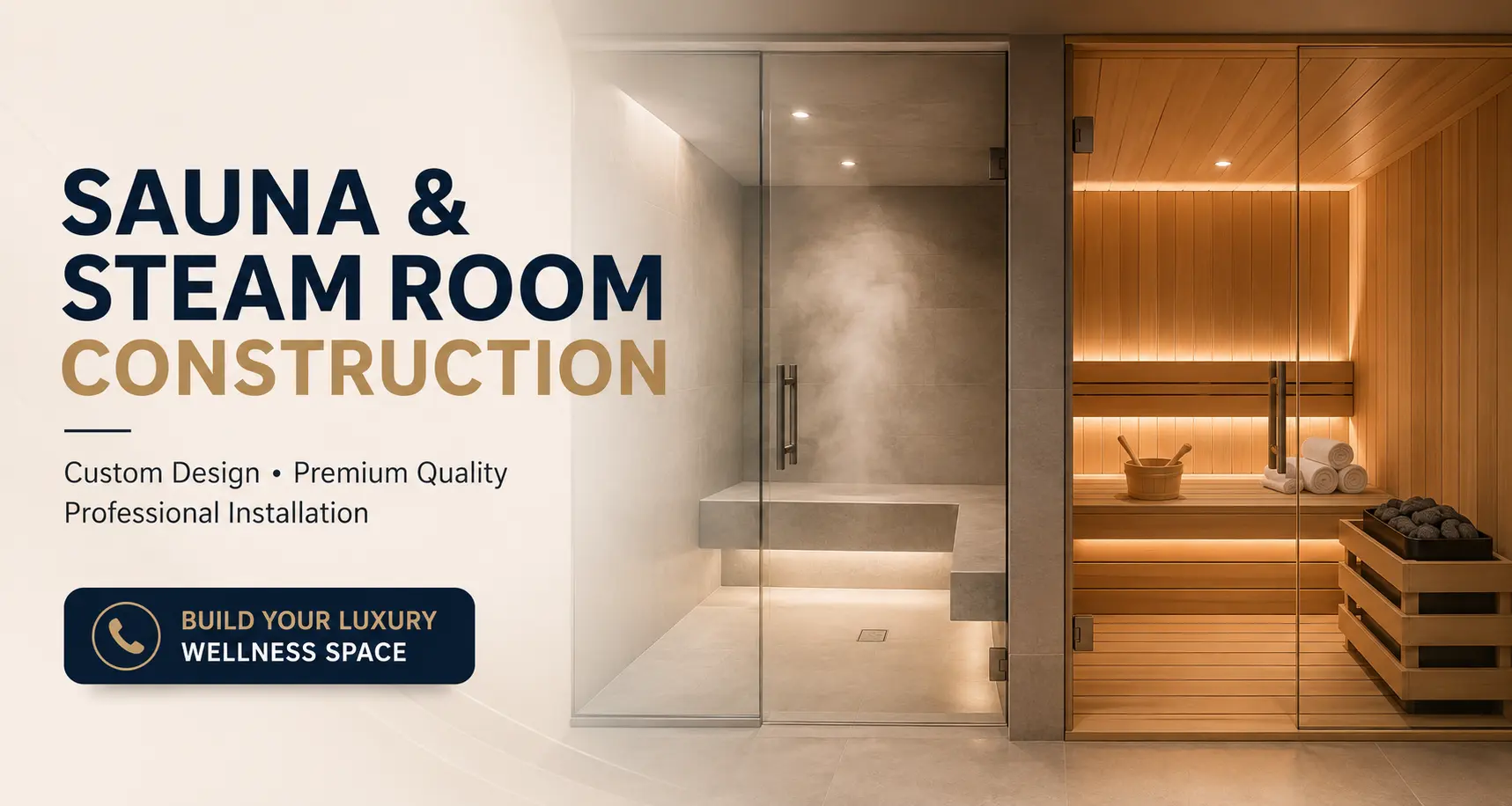 Sauna & Steam Room Construction